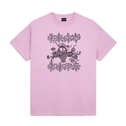 Passport Edible Flowers T-Shirt - Light Pink