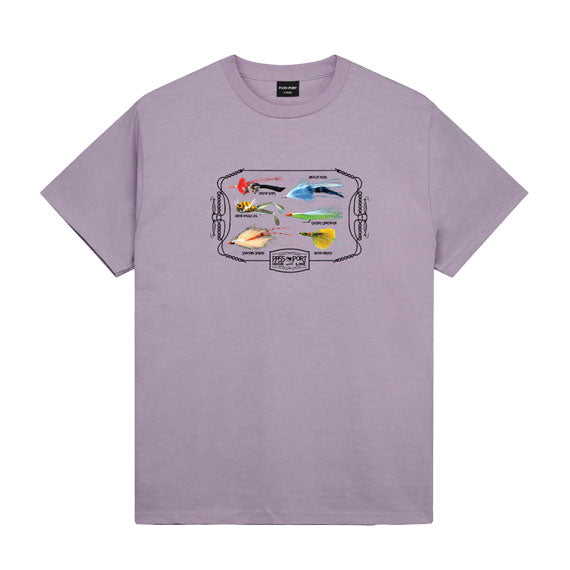 Passport Lures T-Shirt - Dusty Lilac