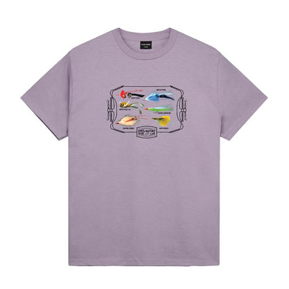 Passport Lures T-Shirt - Dusty Lilac