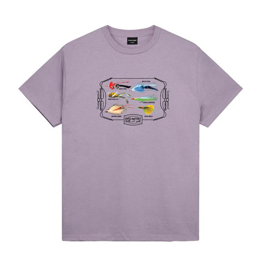 Passport Lures T-Shirt - Dusty Lilac