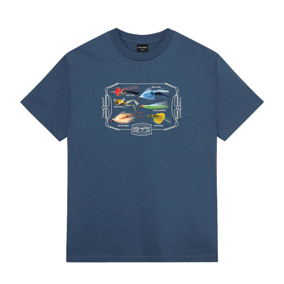 Passport Lures T-Shirt - Harbour Blue