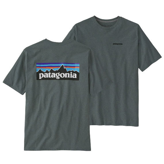 Patagonia Men's P-6 Logo Responsibili-Tee Nouveau Green 2024