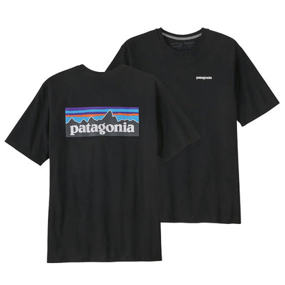 Patagonia Men's P-6 Logo Responsibili-Tee Black 2024