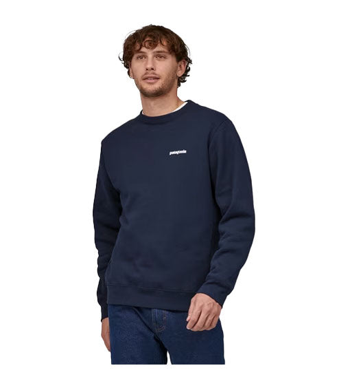 Patagonia P-6 Logo Uprisal Crew Sweatshirt New Navy 2024