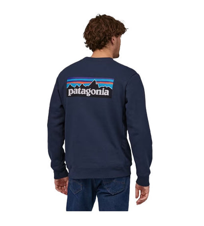 Patagonia P-6 Logo Uprisal Crew Sweatshirt New Navy 2024