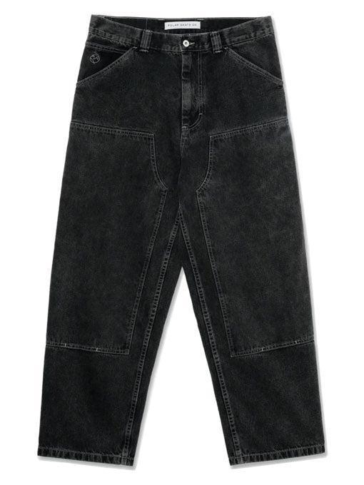 Polar Big Boy Work Pants - Silver Black