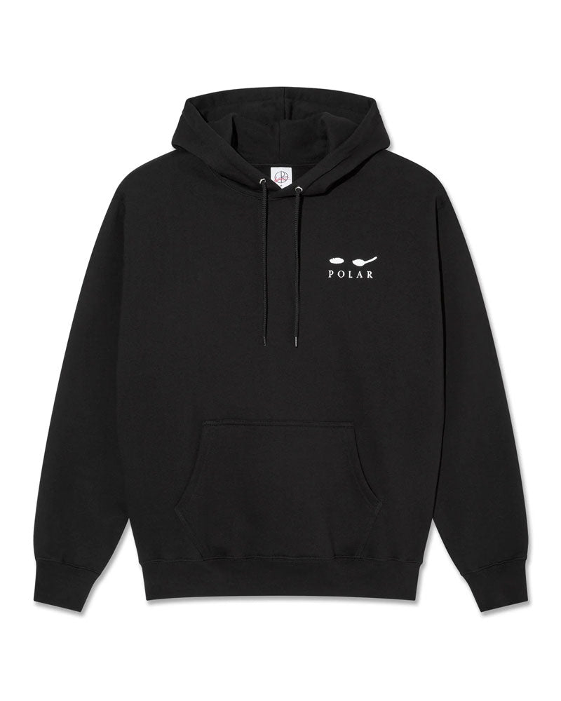 Polar Dave Discoteque Hooded Sweatshirt - Black