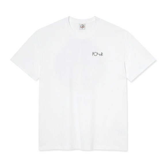 Polar Fill Logo Burnside 2084 T-Shirt - White