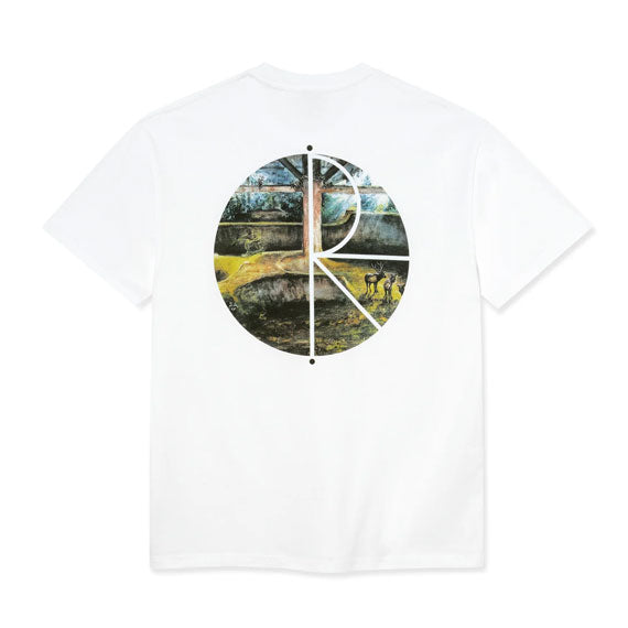 Polar Fill Logo Burnside 2084 T-Shirt - White