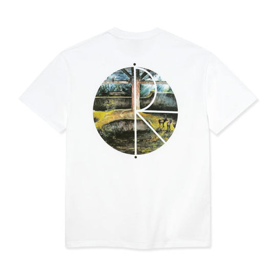 Polar Fill Logo Burnside 2084 T-Shirt - White