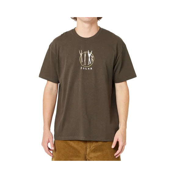 Polar Gang T-Shirt Brown