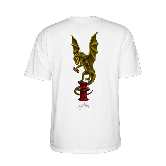 Powell Peralta Anderson Vajra T-Shirt - White