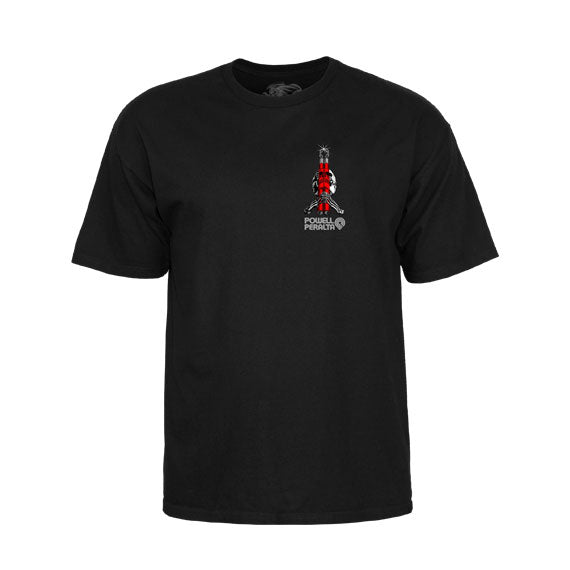 Powell Peralta Bruce Lee Skull & Sword T-Shirt - Black