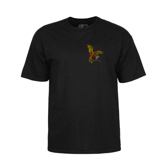 Powell Peralta Dragons Logo T-Shirt - Black