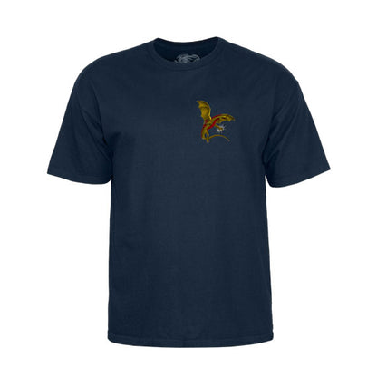 Powell Peralta Dragons Logo T-Shirt - Navy