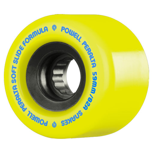 Powell Peralta G-Slide Yellow 82A Wheels 59mm