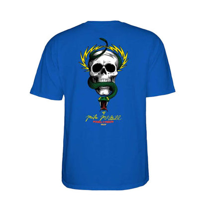 Powell Peralta McGill Skull & Snake T-Shirt - Royal Blue