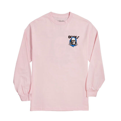 Powell Peralta Men's Ripper Long Sleeve T-Shirt - Light Pink