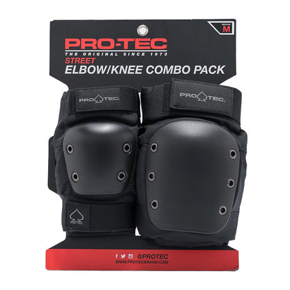 Pro-Tec Street Knee & Elbow Pack - Black