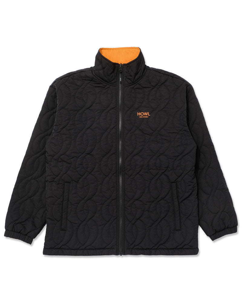 Howl Reversible Coaches Jacket Black/Peach 2025