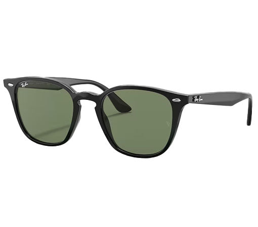 Ray-Ban Black W/ Dark Green Propionate Man Sunglass