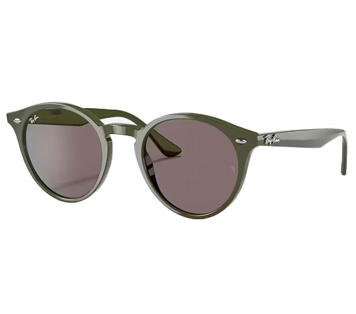 Ray-Ban Military Green W/ Violet Propionate Man Sunglass