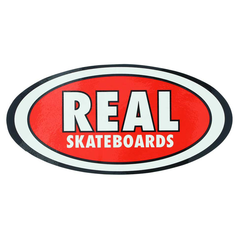 Real Oval Small Sticker