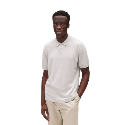 Reigning Champ Cotton Cashmere Riviera Polo Oyster