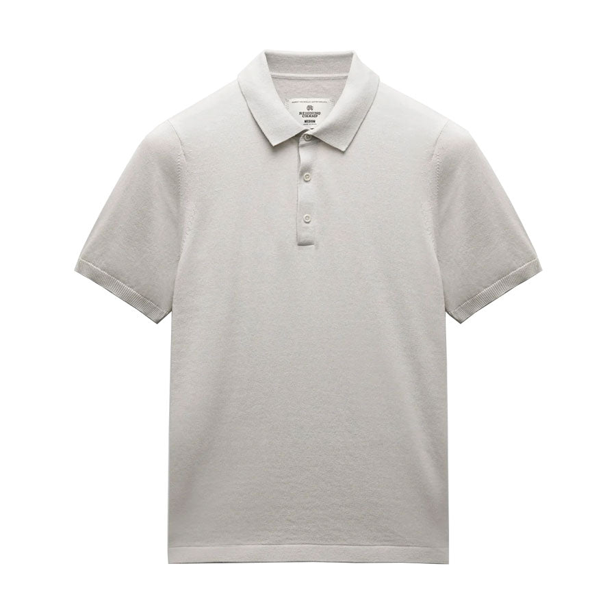 Reigning Champ Cotton Cashmere Riviera Polo Oyster