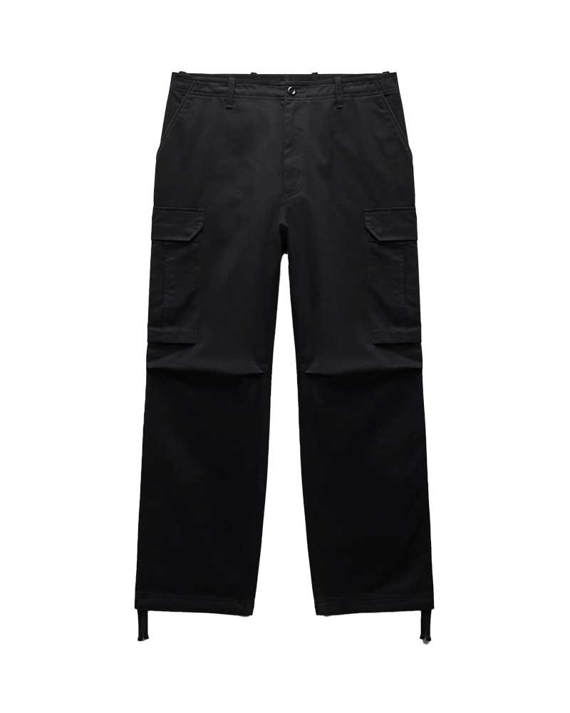 Reigning Champ Cotton Chino Keeper Cargo Pant Black