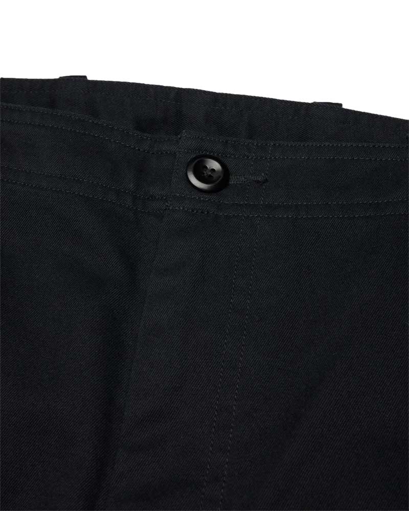 Reigning Champ Cotton Chino Keeper Cargo Pant Black