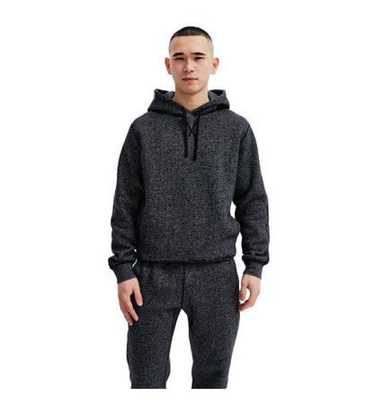 Reigning Champ Knit Tiger Fleece Pullover Hoodie Black/White