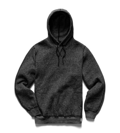 Reigning Champ Knit Tiger Fleece Pullover Hoodie Black/White