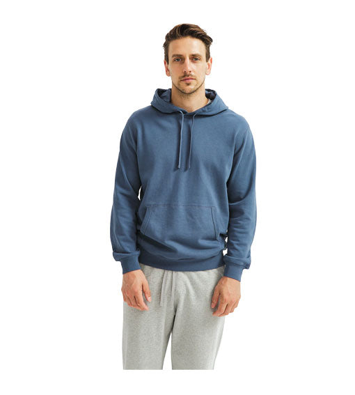 Reigning Champ Lightweight Terry Classic Hoodie Washed Blue The Source Snowboard Skate