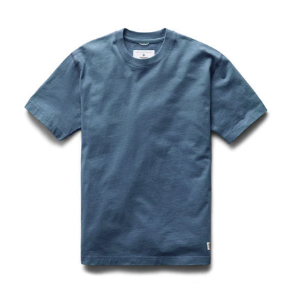 Reigning Champ Midweight Jersey T-Shirt Washed Blue