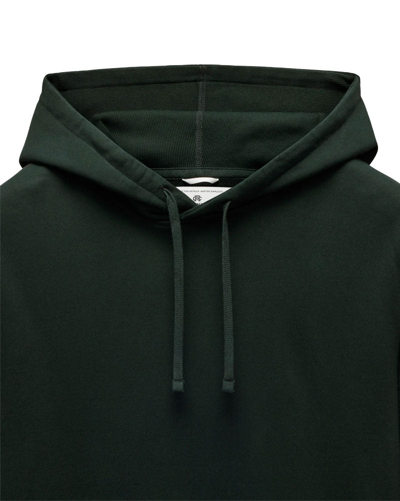 Reigning Champ Midweight Terry Classic Hoodie Petrol Green