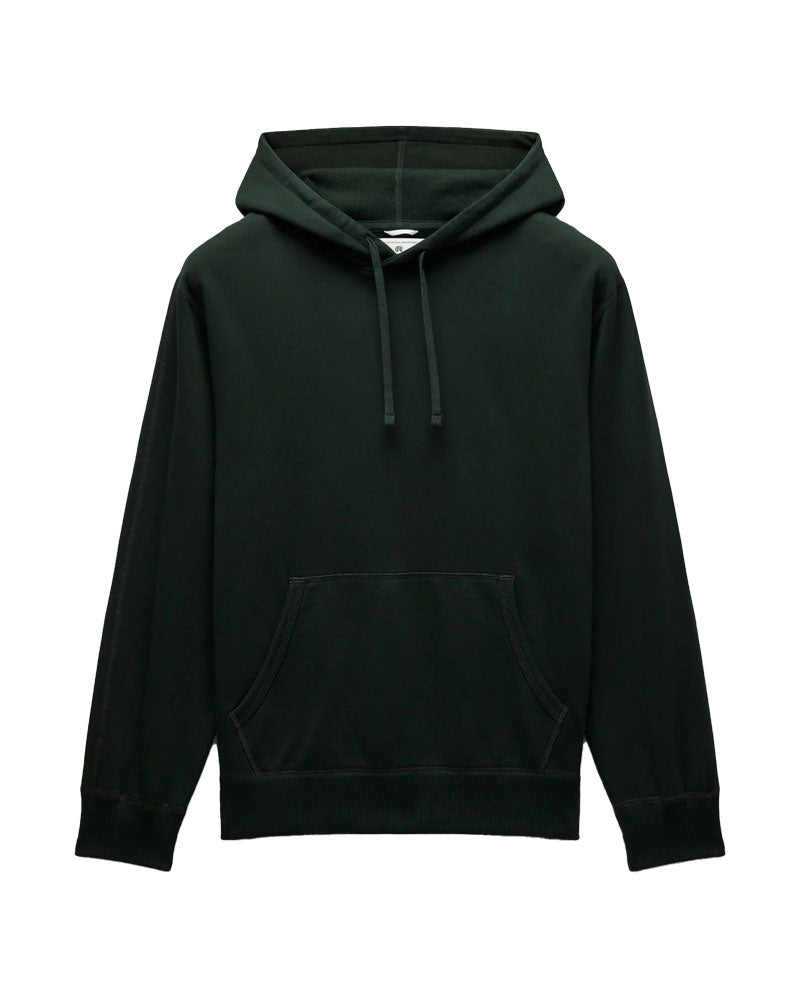 Reigning Champ Midweight Terry Classic Hoodie Petrol Green