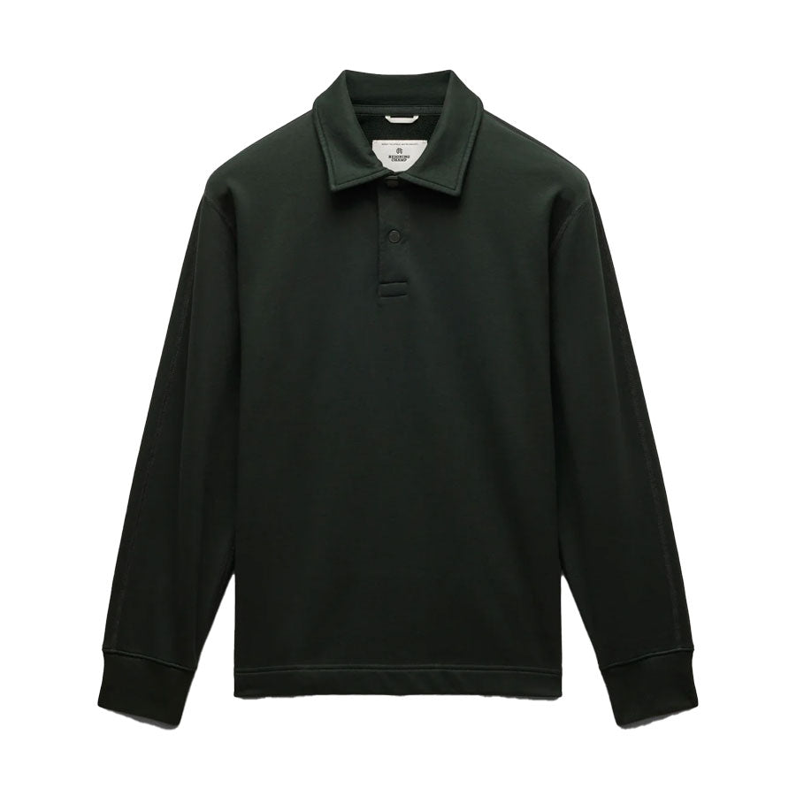 Reigning Champ Midweight Terry Rugby Sweater Petrol