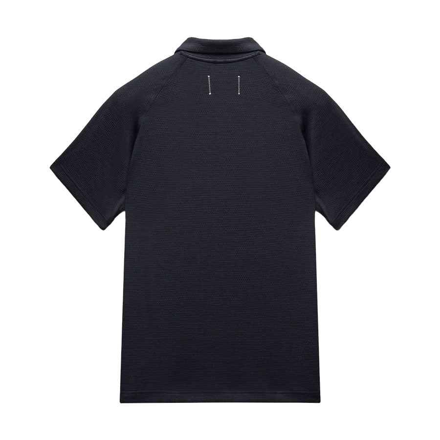 Reigning Champ Solotex Mesh Tiebreak Polo Navy