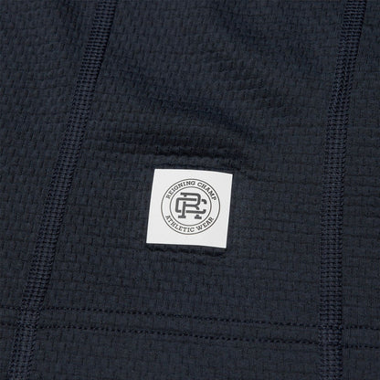 Reigning Champ Solotex Mesh Tiebreak Polo Navy