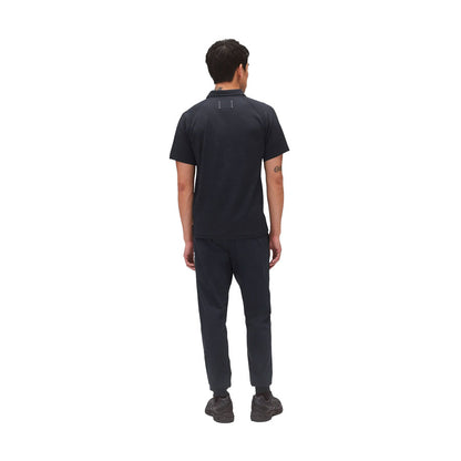 Reigning Champ Solotex Mesh Tiebreak Polo Navy