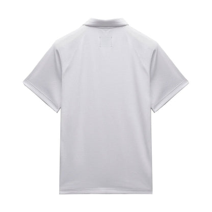 Reigning Champ Solotex Mesh Tiebreak Polo White