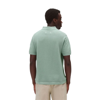 Reigning Champ Supima Knit Polo Sage