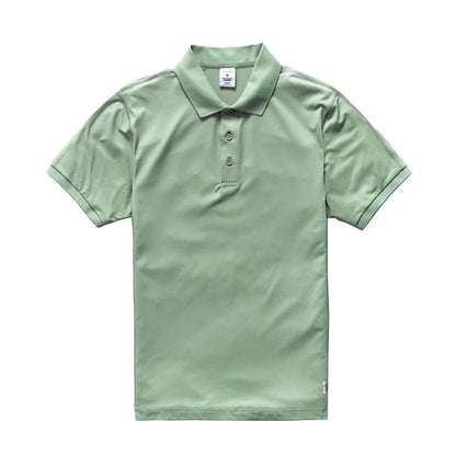 Reigning Champ Tech Pique Polo Shirt Mineral Green