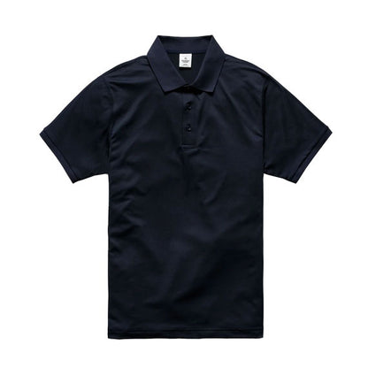 Reigning Champ Tech Pique Polo Shirt Navy