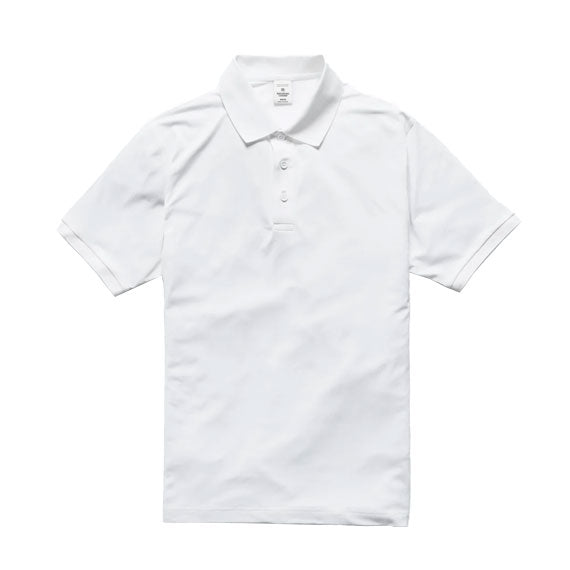 Reigning Champ Tech Pique Polo Shirt White