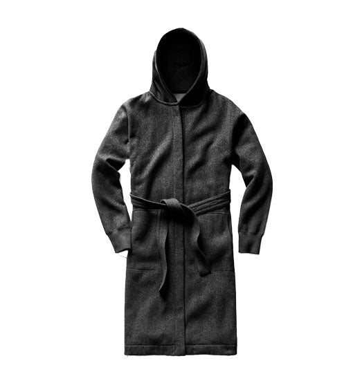 Reigning Champ Tiger Fleece Bath Robe Black/Black