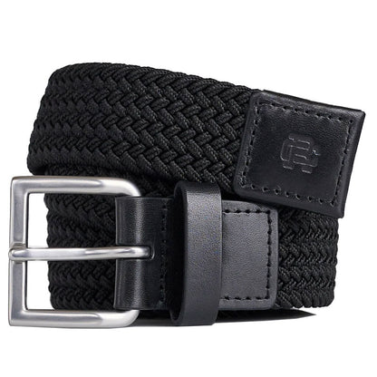 Reigning Champ Woven Fairway Belt Black-Black