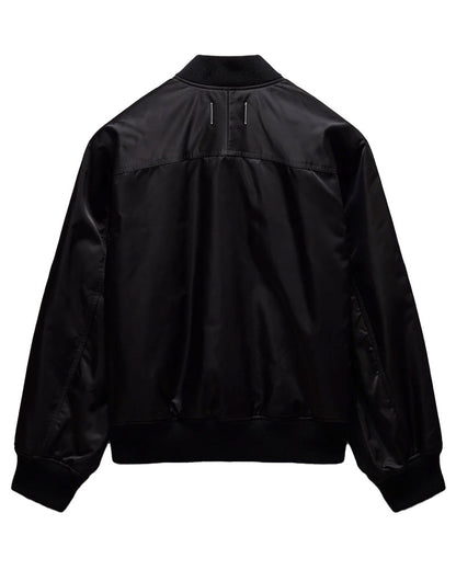 Reigning Champ Woven Nylon Twill Crew Jacket Black