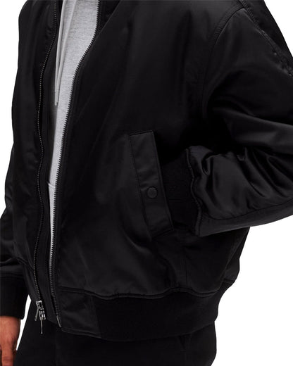 Reigning Champ Woven Nylon Twill Crew Jacket Black